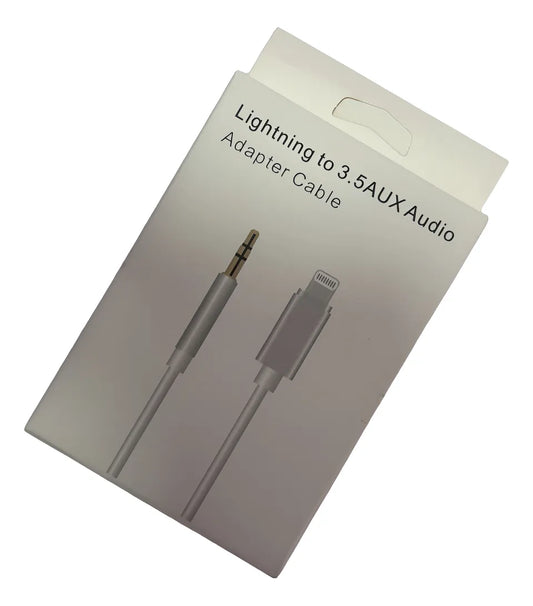 Cable Convertidor Lightning a Jack audio