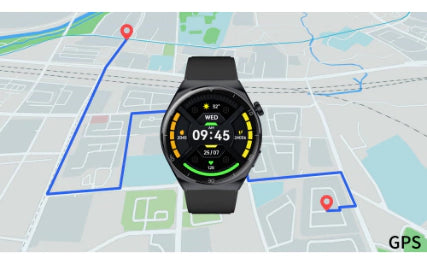 Reloj Inteligente Redondo con GPS